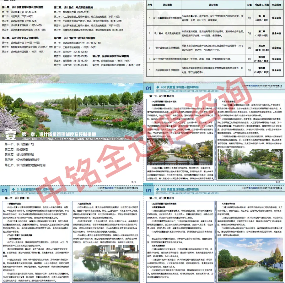 水利设计方案——案例展示 110